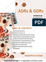 Adr, GDR & Idr