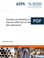 Durability and Reliability of Large HDPE Pipes For Water Mains PDF