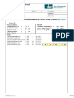 Design Calculation Sheet: (ACI-SHR-02 - V-0.0)