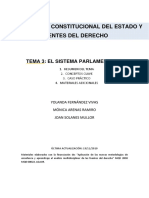El Sistema Parlamentario Es PDF