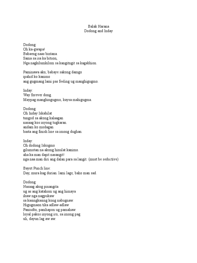 Balak Harana | PDF