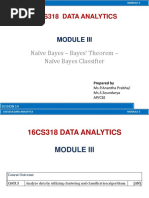 3.5 Session 14 - Naive Bayes Classifier