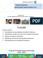 Kebijakan Akreditasi FKTP, Cilandak 27 Oktober 2015