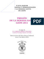 Pregón Semana Santa de León 2007