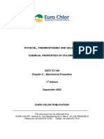 Physical Properties of Chlorine