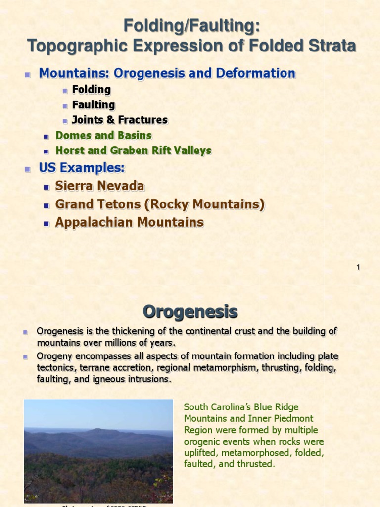 Fold Fault PDF | PDF | Fault (Geology) | Structural Geology