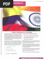 Download Import Procedures Colombia by India Colombia SN40442539 doc pdf