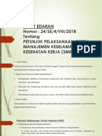 Surat Edaran SMK3