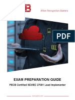 Pecb Iso 27001 Lead Implementer Exam Preparation Guide