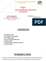 Bacterial Based Self-Healing Concrete: Prof. A.B.VAWHALE