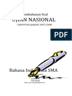 Ujian Nasional: Bahasa Indonesia SMA