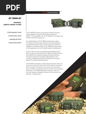 米軍　実物　HARRIS REMOTE CONTROL UNIT 送料無料　② 1554372696?v=1