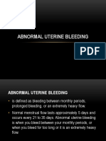 Abnormal Uterine Bleeding