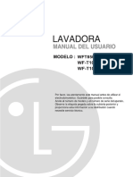 Manual de Lavadora LG PDF