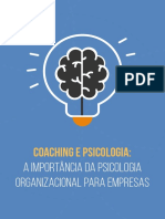 eBook Coaching e Psicologia a Importancia Da Psicologia Organizacional Para Empresas