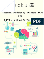 For UPSC, Banking & SSC Exams: Vitamin Deficiency Diseases PDF