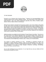 Download Olympian Gods Packet by Kari Kristine Hoskins Barrera SN40447496 doc pdf