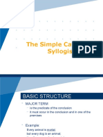 The Simple Categorical Syllogism