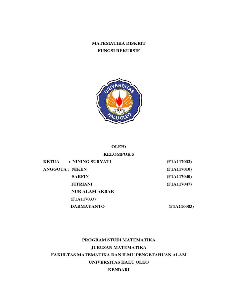 Kelompok 5 Matematika Diskrit Docx