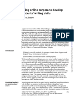 Using Online Corpora To Develop Students' Writing Skills