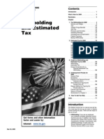 Tax Withholding and Estimated Tax: Pager/Sgml