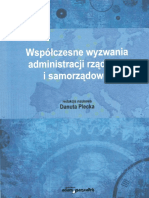 Lobbing Wobec Samorządu Terytorialnego W Polsce