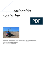 Automatización Vehicular