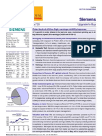 Siemens: Upgrade To Buy