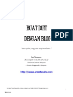 Buat Duit Dengan Blog