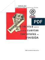 Cuentas NAcionales SIDA VIH