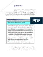 Stepwise Multiple Regression