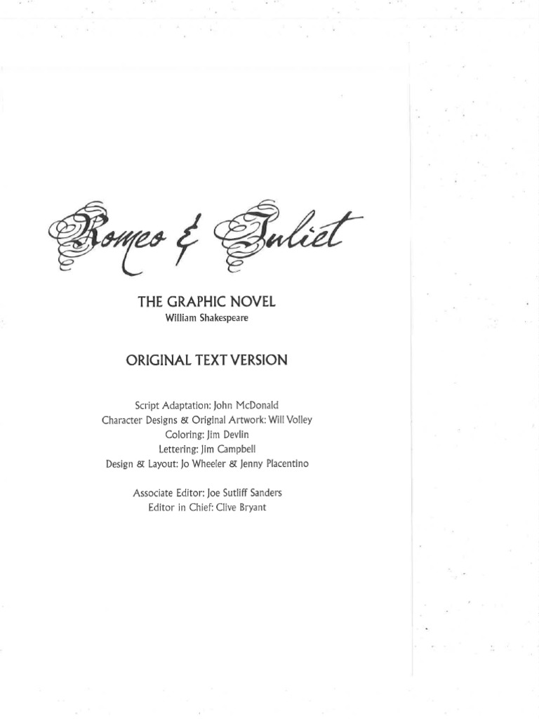 Romeo and juliet play picture