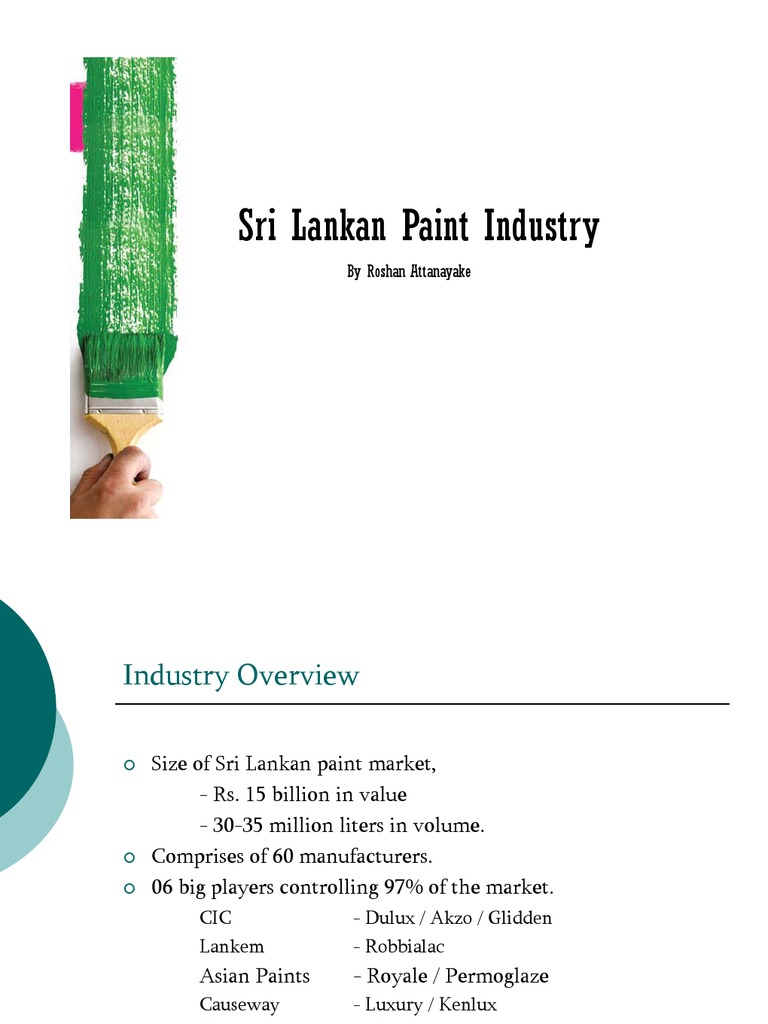 Paint Industry PDF Paint Petroleum