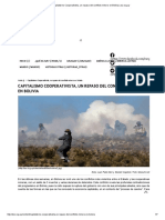 Neri y Czaplicki - Capitalismo Cooperativista, Un Repaso Del Conflicto Minero en Bolivia - Zur - Org.uy PDF