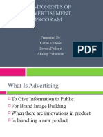 Advertising Programmes Components