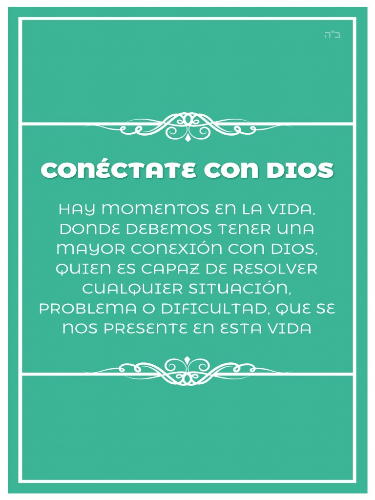 Libro CONÉCTATE CON DIOS en PDF | PDF | Informática y tecnología de la ...