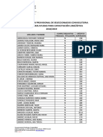 ANEXO I. Seleccionados