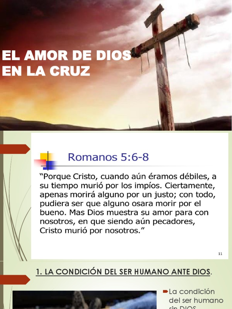 El Amor de Dios en La Cruz | PDF