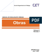 Manual de Sinalização de Obras