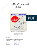 Manual Analizador Pirogenio Ellab Man - Py - SW - 20090626 - 3.0 PDF