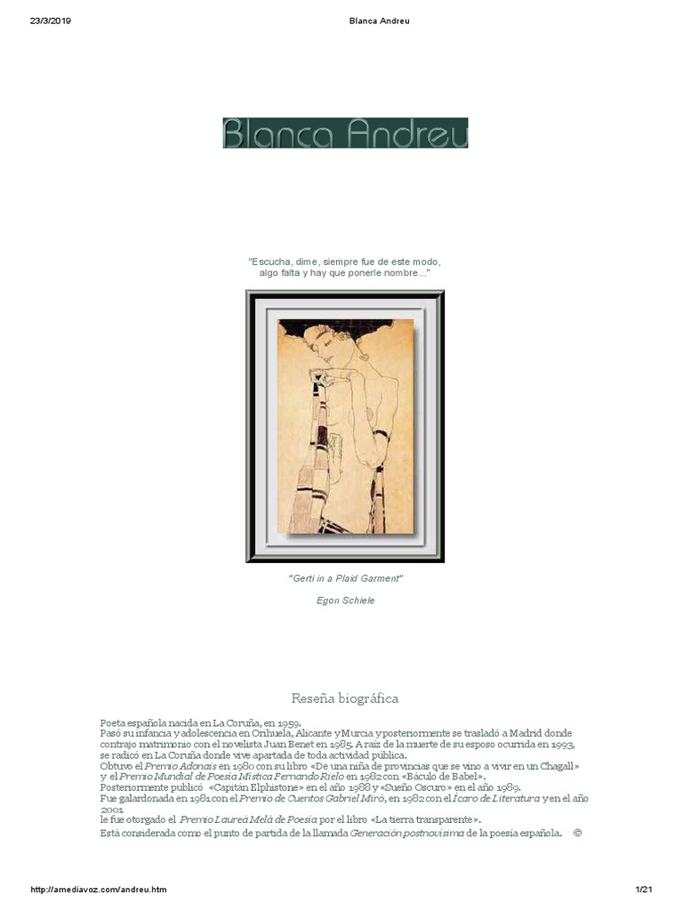 Blanca Andreu PDF Caballos Cielo