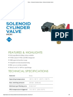 Emer Solenoid Cylinder Valves Solenoid Cylinder Valve