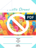 Plastic Straws PDF