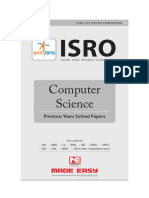 Computer Science: Previous Years Solved Papers