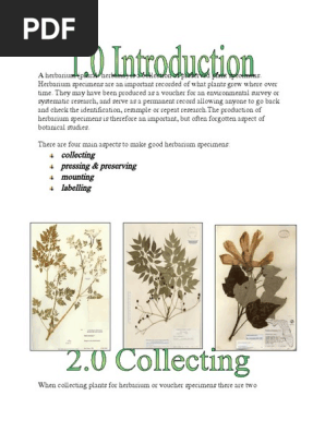 A Herbarium