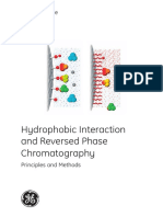 Hydrophobic Interaction and Reversed Phase Chromatography