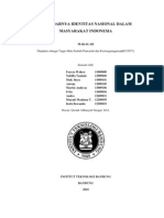 Download Melemahnya Identitas Nasional Dalam Masyarakat Indonesia by Antony Weng SN40471227 doc pdf