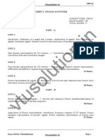 Ece-Iv-Signals Systems (10ec44) - Notes PDF