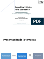 (In) Seguridad Hídrica A Nivel Doméstico, Un Análisis Multidimensional en El Caso de Antofagasta