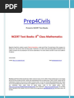 Download NCERT 8th Class Mathematics Www Prep4civils Com by Prep4Civils SN40472265 doc pdf